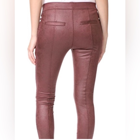 NWT Free People Wine Bord Pants - Picture 2 of 6